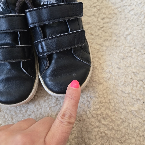 Puma Kids Size 8C Black and White Sneakers - Picture 5 of 11